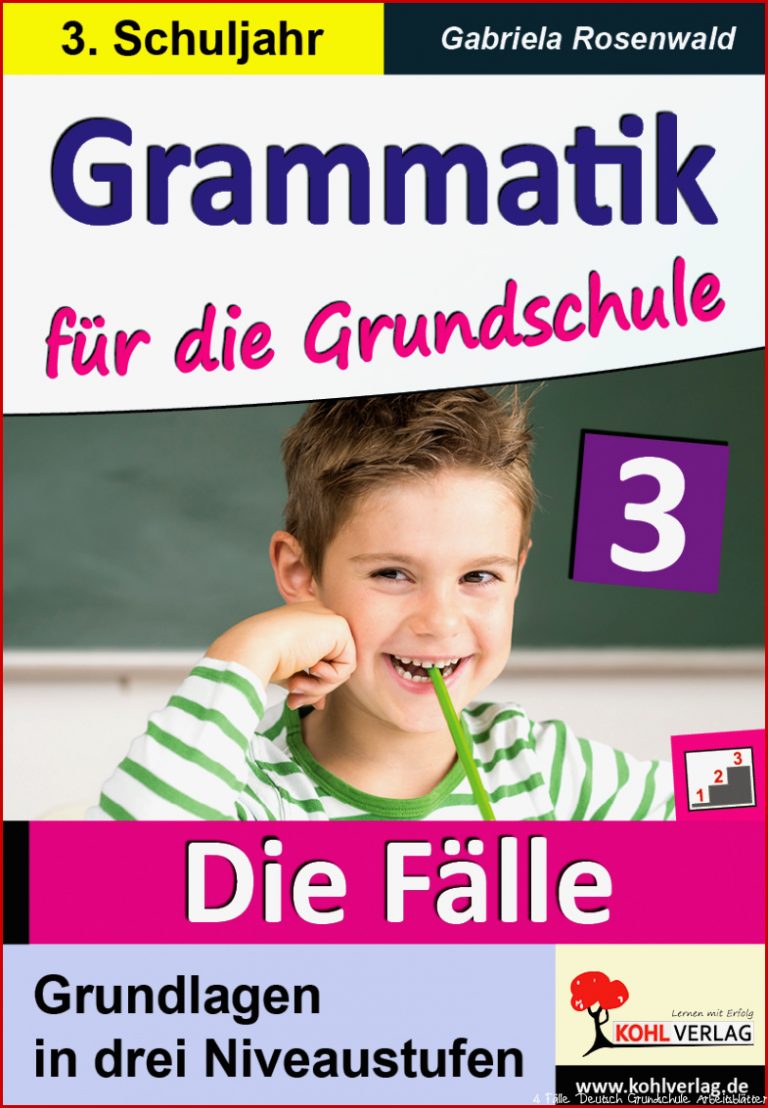 Die 4 FÃ¤lle - Ãbungen Und ArbeitsblÃ¤tter FÃ¼r Die Grundschule