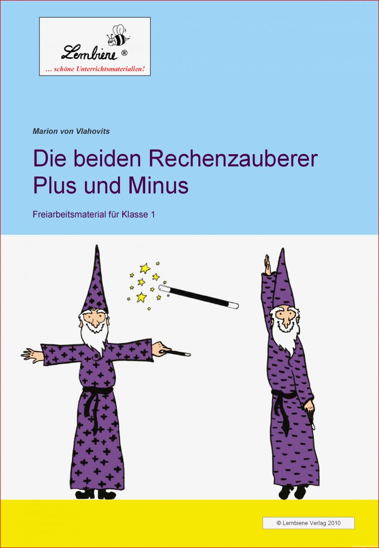 Die Beiden Rechenzauberer Plus Und Minus