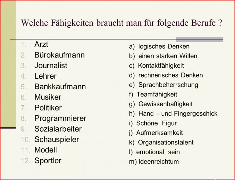 Презентація на тему Die Berufswahl варіант 1