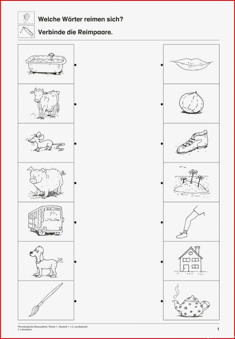 Die Besten Arbeitsblatter Kindergarten