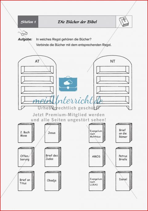 Die Bibel Bücher Der at Und Nt Meinunterricht
