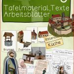 Die Burg Im Mittelalter Xxl Materialpaket Mit