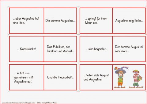 Die Dumme Augustine Arbeitsbl舩ter Stephen Scheidt Schule