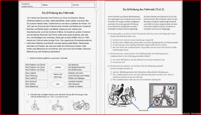 Die Erfindung Des Fahrrads