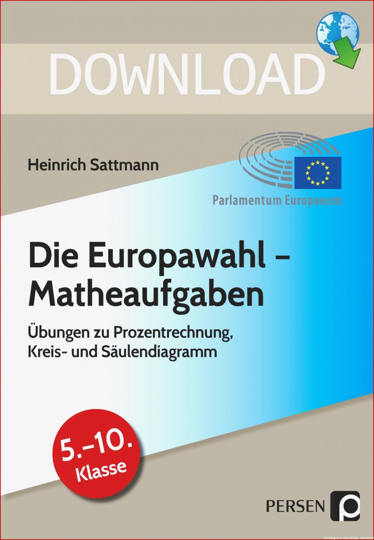 Die Europawahl Matheaufgaben