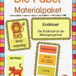 Die Fabel Materialpaket – Unterrichtsmaterial In Den
