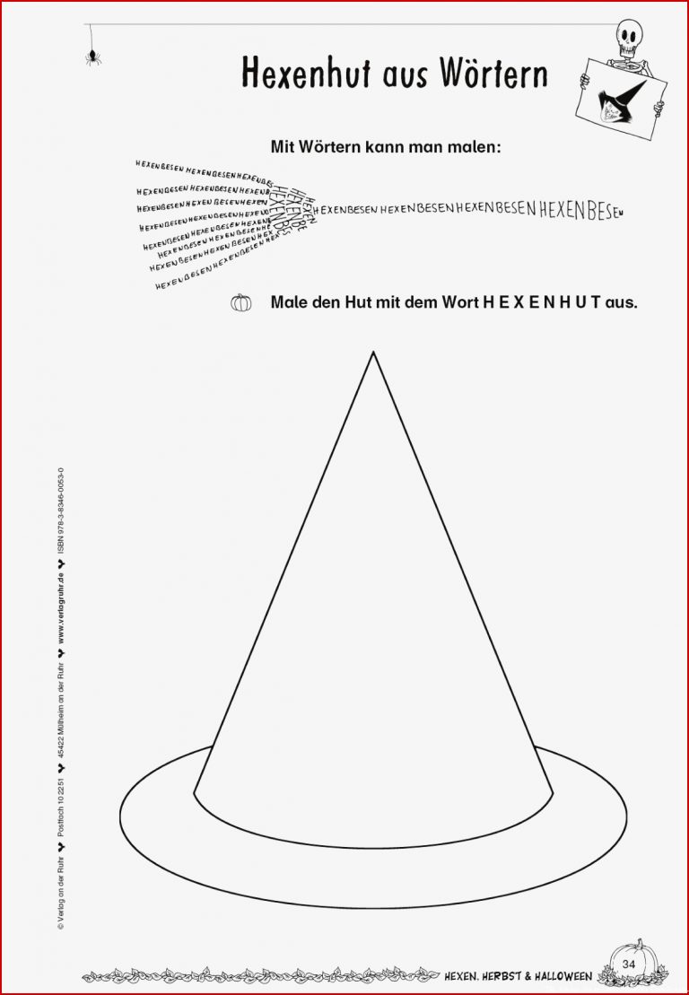 Die Kleine Hexe Arbeitsblätter Worksheets