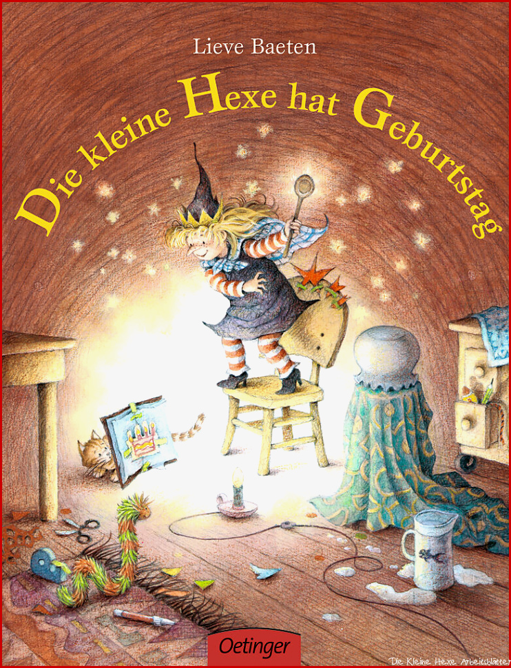 Die kleine Hexe hat Geburtstag Lieve Baeten Buch