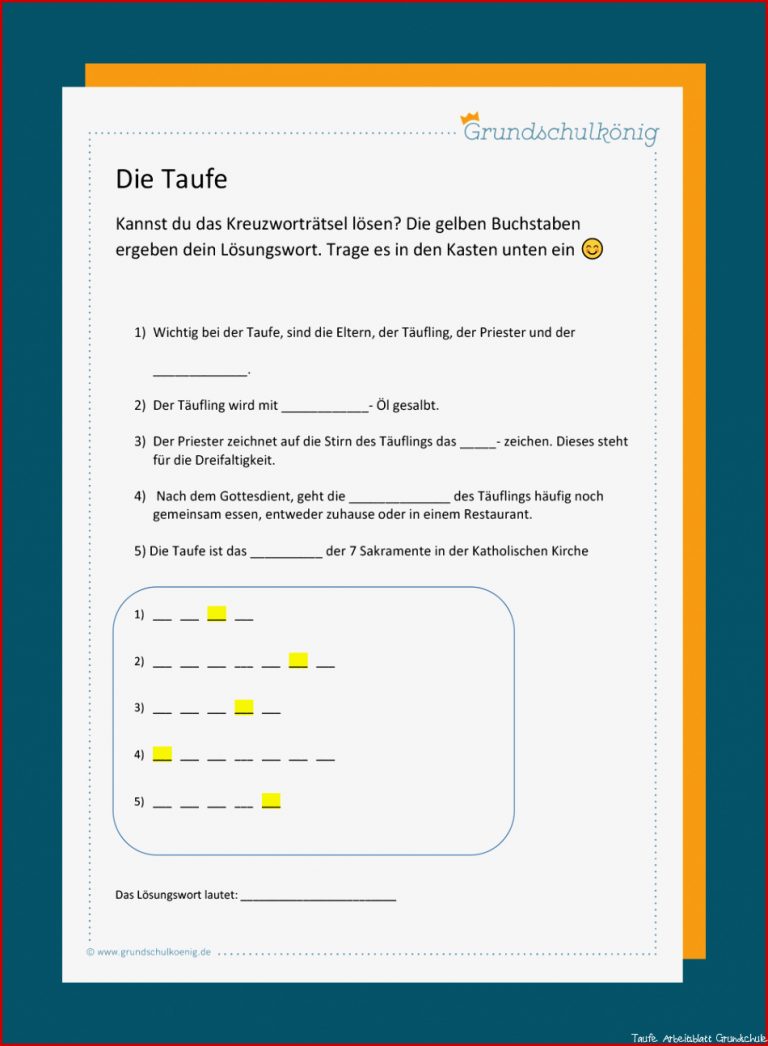 Die Taufe