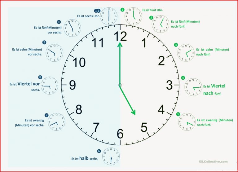 Die Uhrzeit Arbeitsblatt Kostenlose Daf Arbeitsblätter