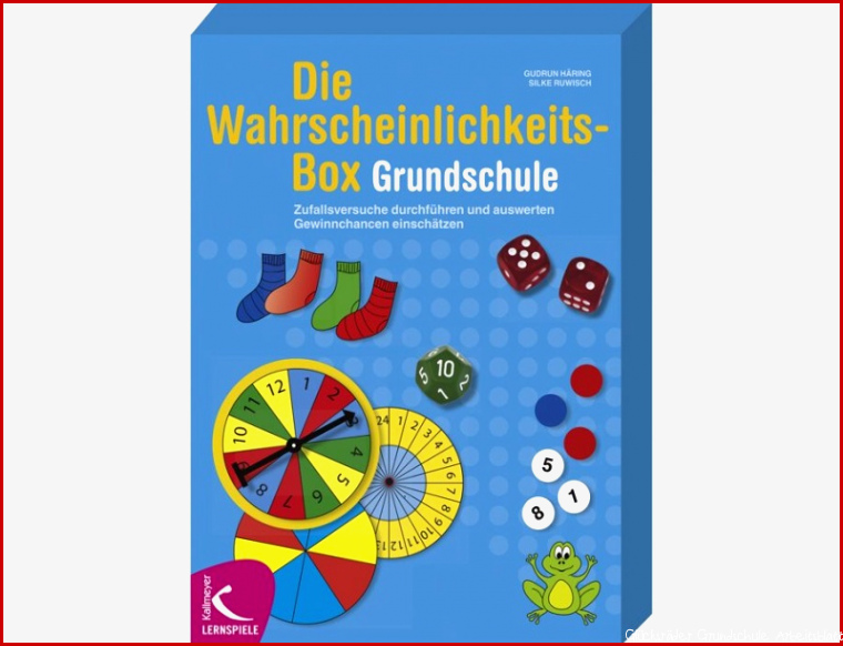 Die Wahrscheinlichkeits Box Grundschule – Lernspiele