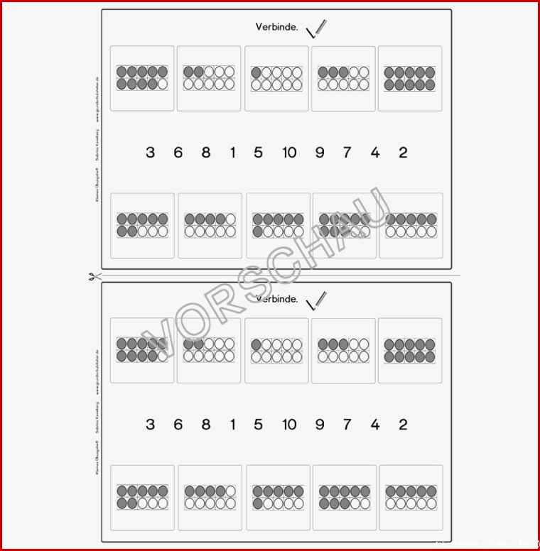 Die Zahlen bis 10 Übungsheft