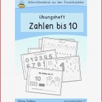 Die Zahlen Bis 10 Übungsheft