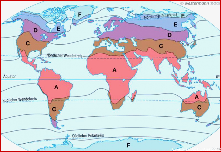 Diercke Weltatlas Kartenansicht Erde Thermische