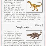 Dinosaurier Grundschule Arbeitsblätter Kinderbilder