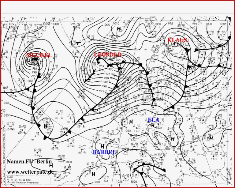 Diplomet synoptischer Wetterbericht