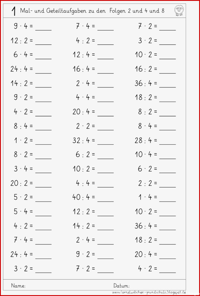 Division Mit Zehnerzahlen Arbeitsblatt Neue Arbeitsblätter