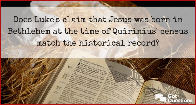 Does Luke’s claim that Jesus was born in Bethlehem at the