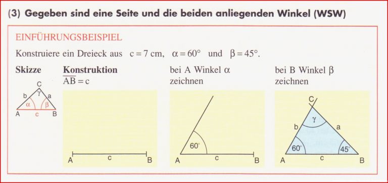 Dreieck Lernpfad