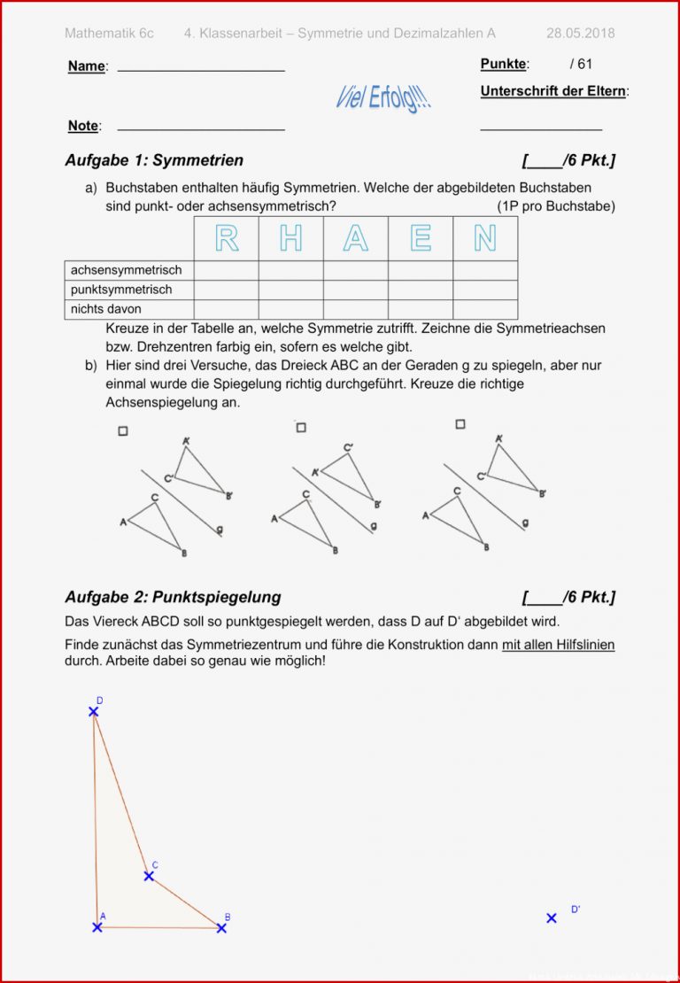 Dreiecke Konstruieren Arbeitsblätter Klasse 7 Worksheets