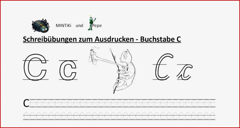 Druckschrift Abc Arbeitsblätter Zum Ausdrucken Carl