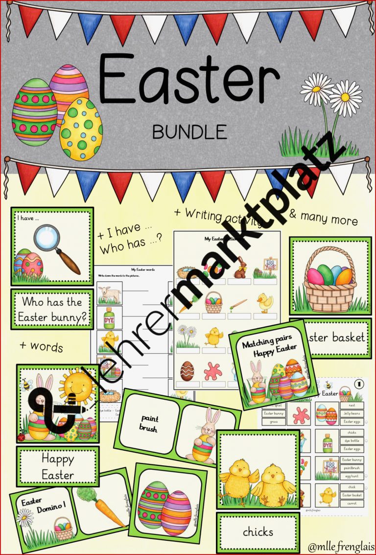 Easter MATERIALPAKET SPARPAKET SPARSET BUNDLE