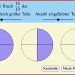 Echte Und Unechte Brüche Übung – Geogebra