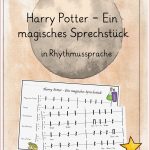 Ein Schulmonsterstarkes Sprechstück Harry Potter