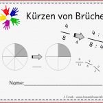 Einführung Bruchrechnung Arbeitsblätter Worksheets