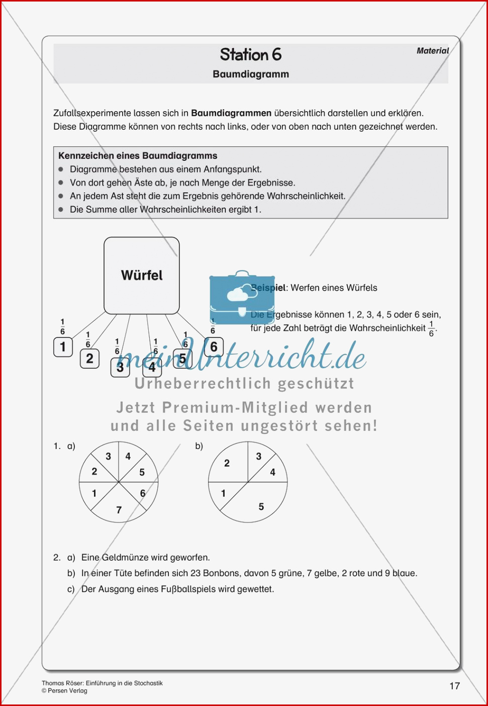 Einführung In Stochastik Meinunterricht
