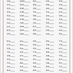 Einmaleins Arbeitsblätter 3 Klasse Worksheets