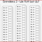 Einmaleins Arbeitsblatt Zum Ausdrucken Mathe Archives