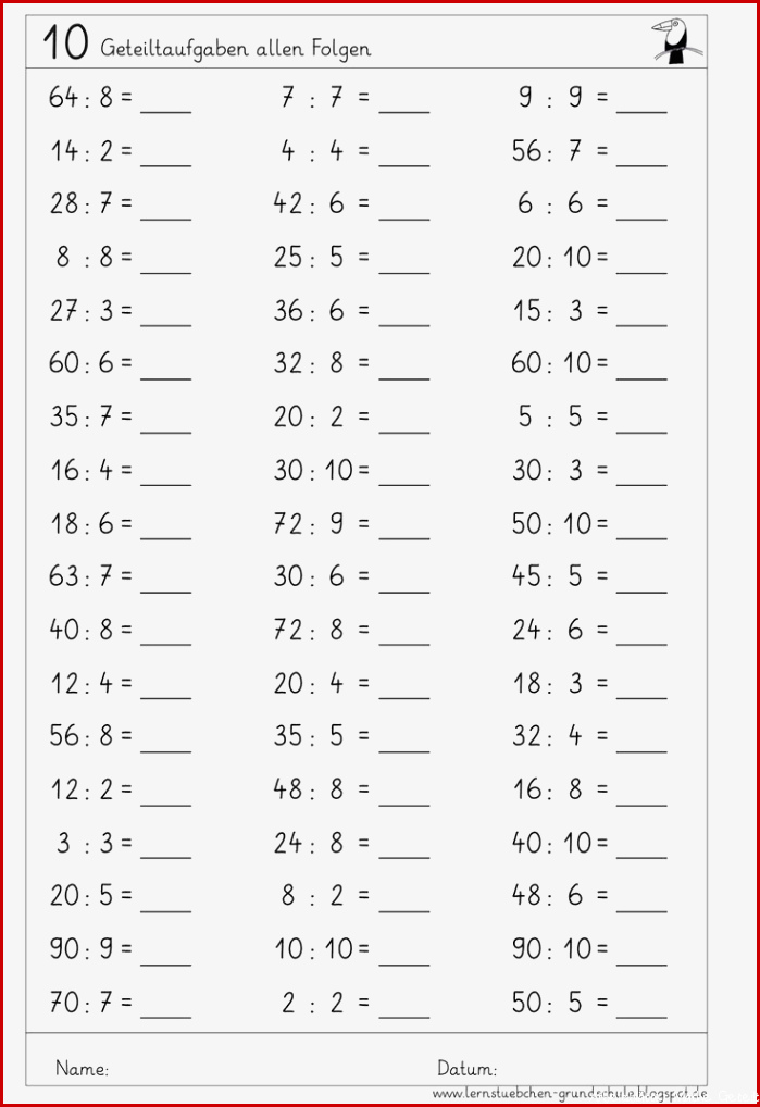 Einmaleins Mathe Arbeitsblätter Klasse 2 Worksheets