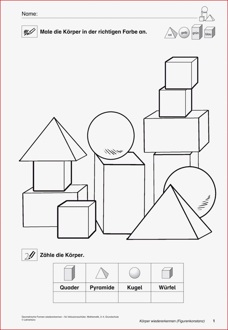 Einzigartig Malvorlagen Geometrische formen