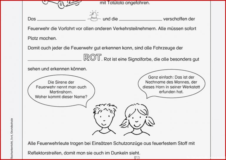 Einzigartig Notruf Absetzen Grundschule Arbeitsblatt