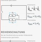 Einzigartig Parallel Und Reihenschaltung