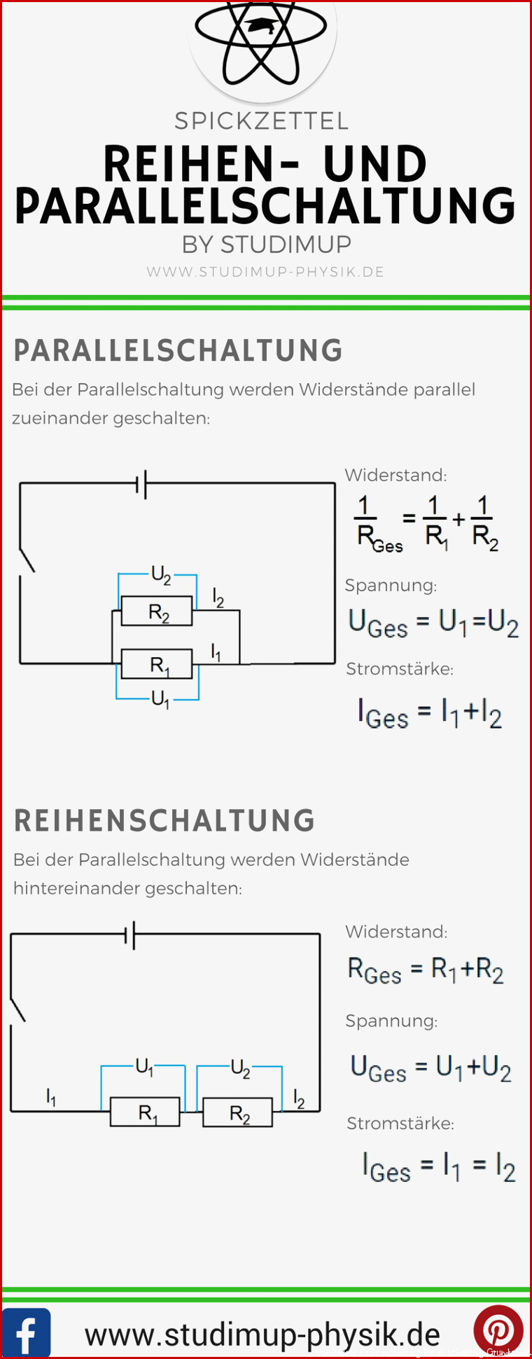 Einzigartig Parallel Und Reihenschaltung