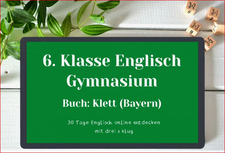 ELearning Kurs: 6. Klasse Englisch Gymnasium