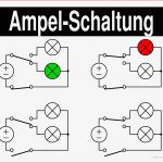 Elektrische Ampel Schaltung