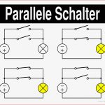 Elektrische Schalter Parallel