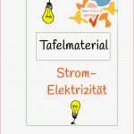 Elektrischer Strom Sachkunde 4 Klasse Strom Arbeitsblätter