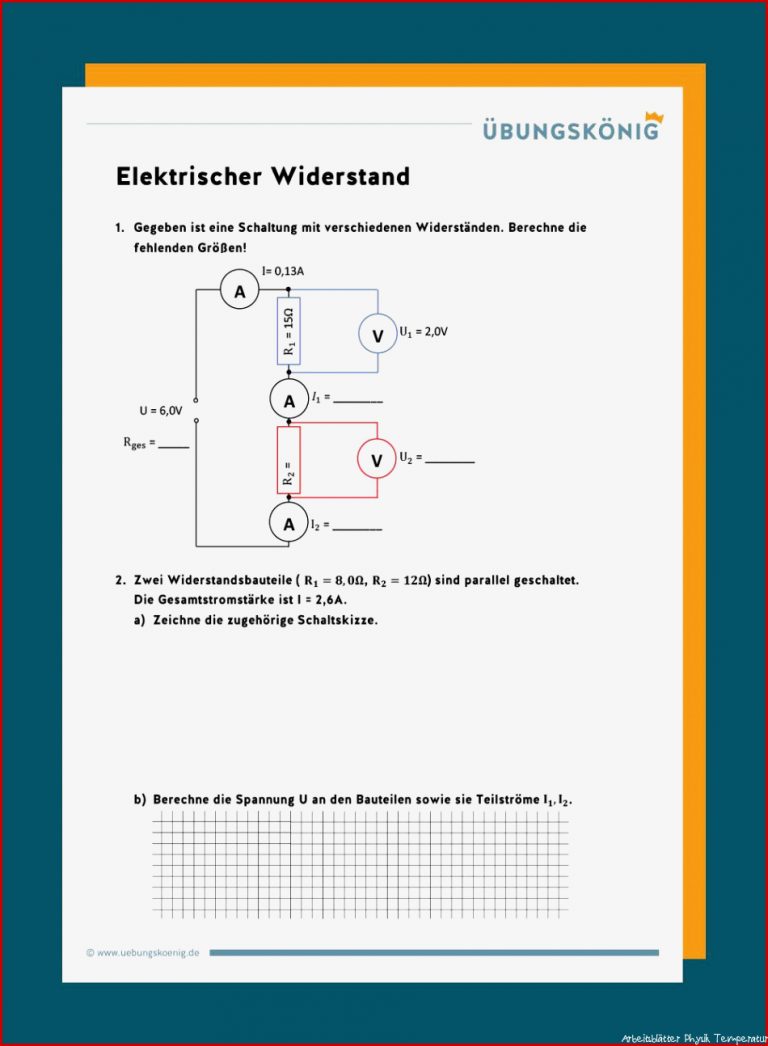 Elektrischer Widerstand