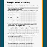 Energie Arbeit Und Leistung