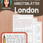 Englisch Grundschule London Arbeitsblätter Worksheets