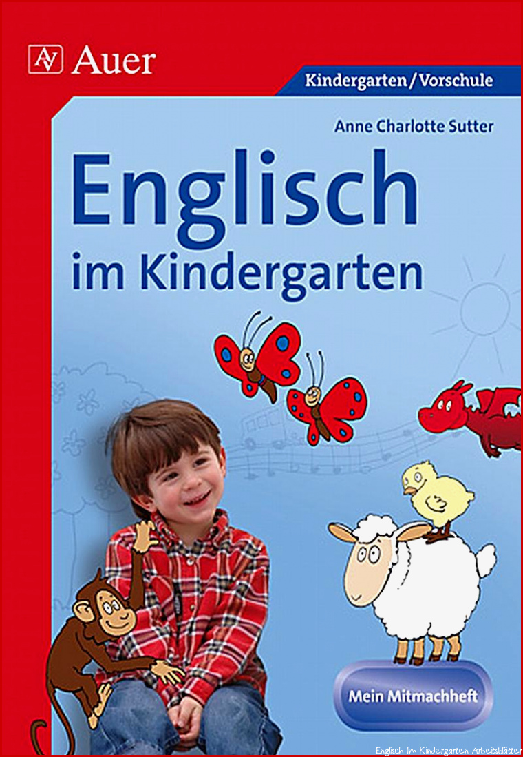 Englisch im Kindergarten Mein Mitmachheft Buch portofrei