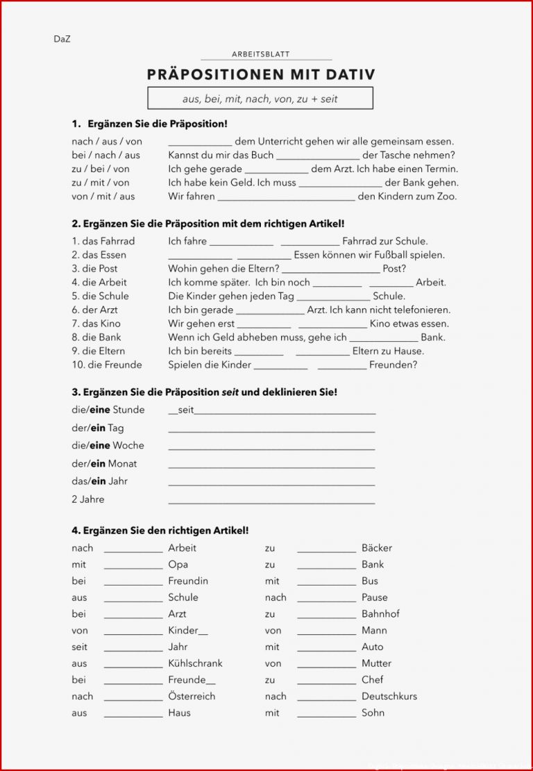 Englisch Präpositionen übungen Arbeitsblätter Worksheets