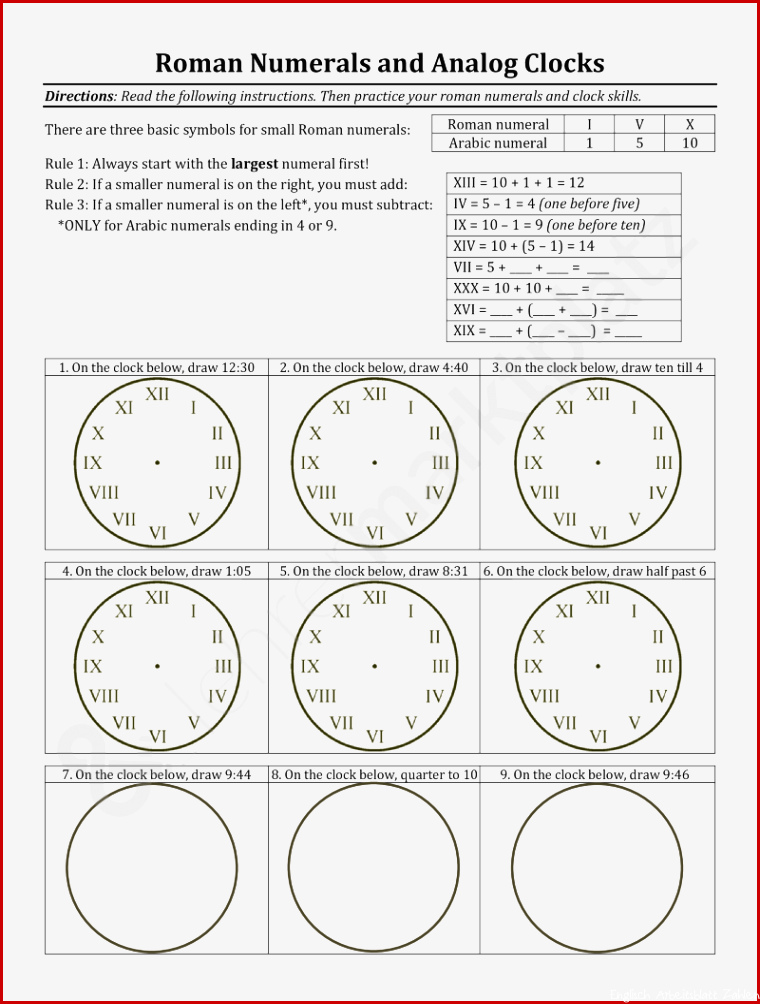 Englisch Uhrzeit Arbeitsblätter Kostenlos 5 Klasse