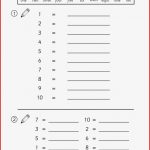 Englisch Zwei Arbeitsblätter Zum Üben Der Zahlwörter