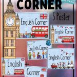 English Corner Poster – Unterrichtsmaterial Im Fach