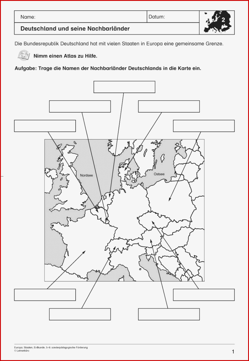 Erdkunde 6 Klasse Europa Arbeitsblatter Neu topographie